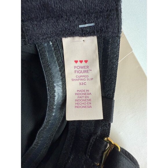 NWT Victoria's Secret Power Figure Cupped Shaping Slip Firm Control Black Size 3 - Picture 7 of 12